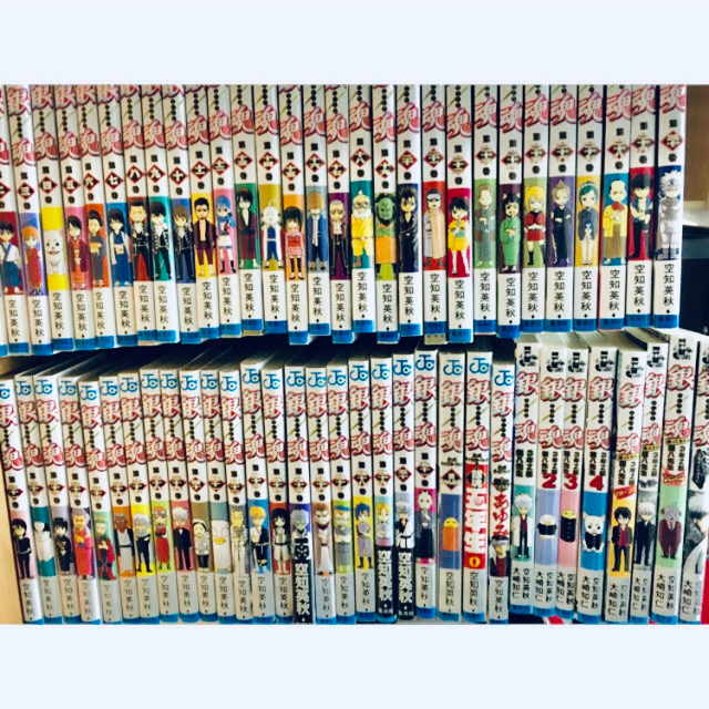 銀魂 1〜51巻・ガイドブック3巻・ライトノベル8巻セット