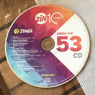 ズンバ(Zumba)のZUMBA CD MEGA MIX Vol. 53(スポーツ/フィットネス)