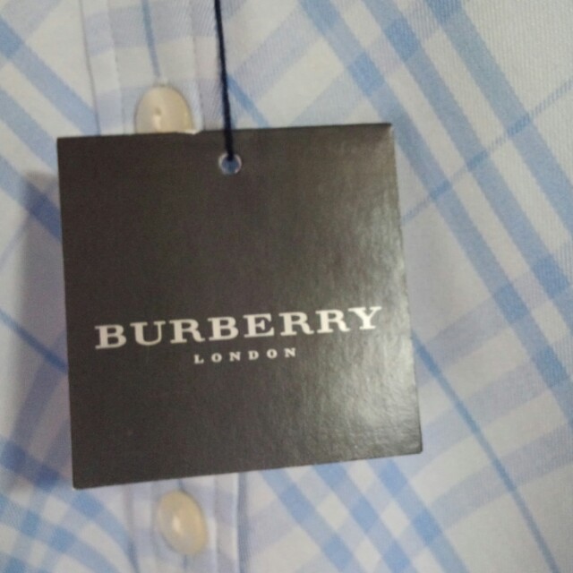 BURBERRY(バーバリー)のバーバリー＊新品ブルーチェックシャツ レディースのトップス(シャツ/ブラウス(長袖/七分))の商品写真