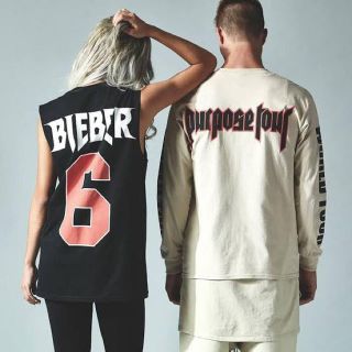 フィアオブゴッド(FEAR OF GOD)のpurpose tour パーパスツアー ロンT ジャスティンビーバー(Tシャツ/カットソー(七分/長袖))