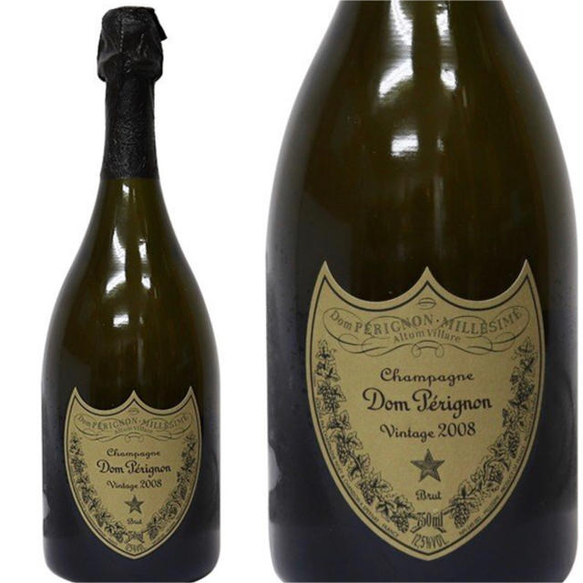 Dom Pérignon(ドンペリニヨン)のドンペリニヨン 白 2008 4本セット 食品/飲料/酒の酒(シャンパン/スパークリングワイン)の商品写真