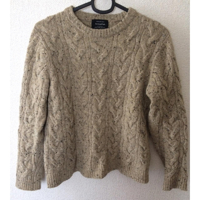 UNITED ARROWS green label relaxing(ユナイテッドアローズグリーンレーベルリラクシング)の最終値下 green label reraxing ニット  古着 used レディースのトップス(ニット/セーター)の商品写真