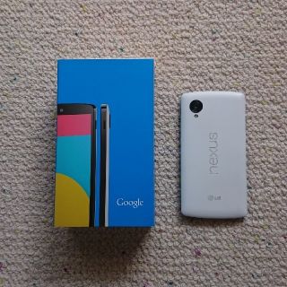 エルジーエレクトロニクス(LG Electronics)のnexus5 ホワイト ジャンク品(スマートフォン本体)