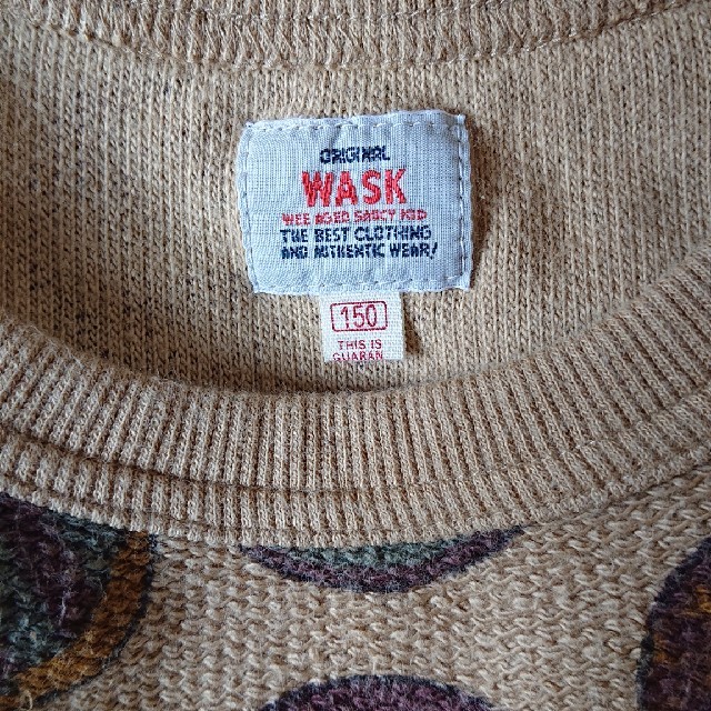 WASK(ワスク)のWASK 150 トレーナー キッズ/ベビー/マタニティのキッズ服男の子用(90cm~)(その他)の商品写真