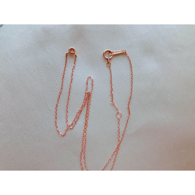 canal４℃(カナルヨンドシー)の✣ Canal4℃ pink gold necklace レディースのアクセサリー(ネックレス)の商品写真