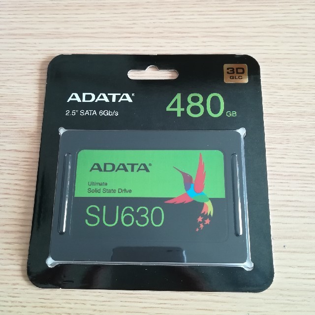 Ultimate SU630 2.5インチ SSD 480GB スマホ/家電/カメラのPC/タブレット(PC周辺機器)の商品写真