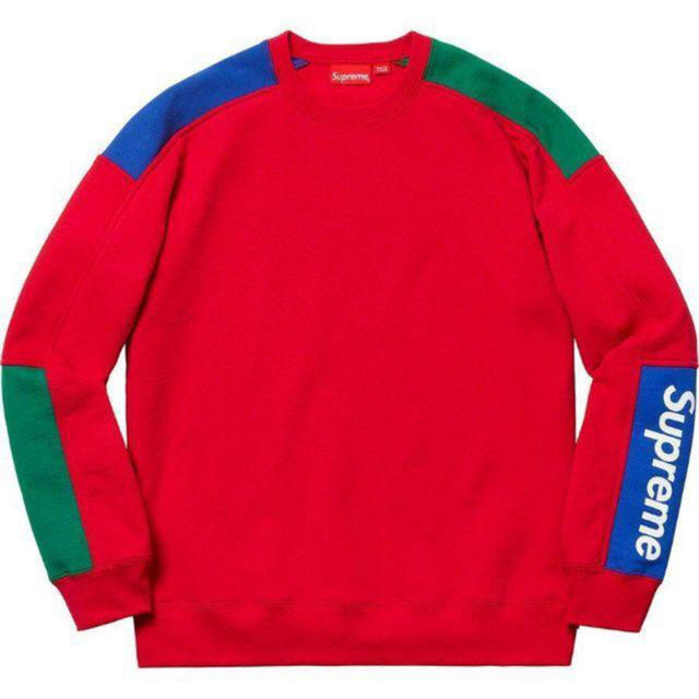 送料無料 Supreme Formula Crewneck S RED