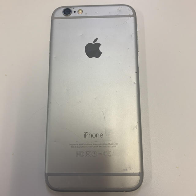 iPhone6 128GB シルバー - スマートフォン本体