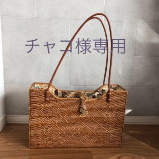 アタバック 美品(かごバッグ/ストローバッグ)