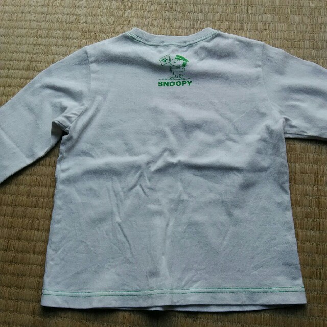 familiar(ファミリア)のファミリア　スヌーピー江ノ電長袖Tシャツ　100 キッズ/ベビー/マタニティのキッズ服男の子用(90cm~)(Tシャツ/カットソー)の商品写真