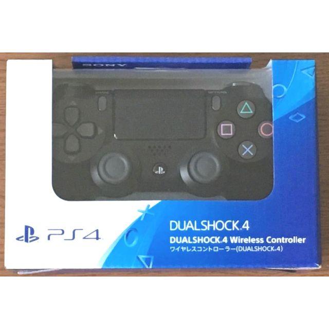 PlayStation4 - 新品未開封 純正 PS4 コントローラー デュアルショック4 ジェットブラック