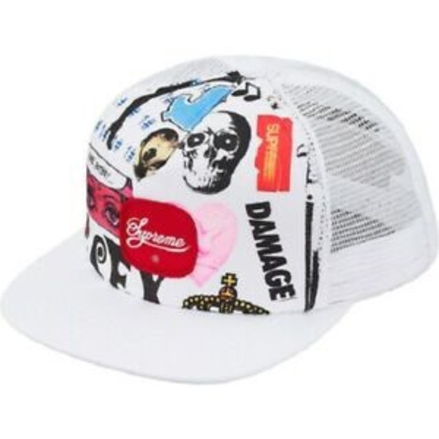 Supreme® Blood Lust MeshBack 5-Panel WHTキャップ