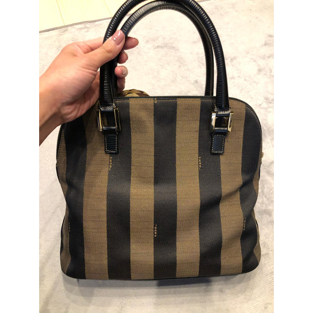 美品】フェンディ FENDI ペカン柄 バッグ 美品】フェンディ FENDI ペカン柄 バッグ