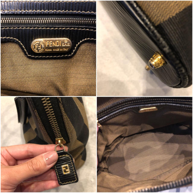 【美品】フェンディ FENDI ペカン柄  バッグ