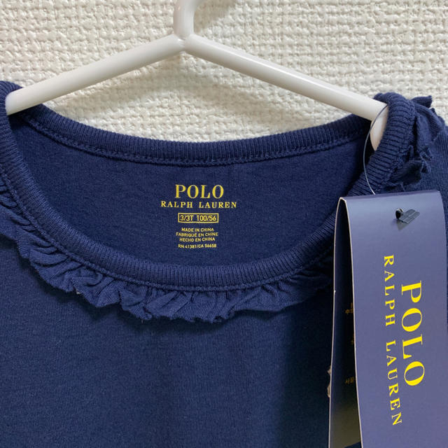 Ralph Lauren(ラルフローレン)の専用★お値下げ！【新品未使用】ラルフローレン ロンT キッズ/ベビー/マタニティのキッズ服女の子用(90cm~)(Tシャツ/カットソー)の商品写真