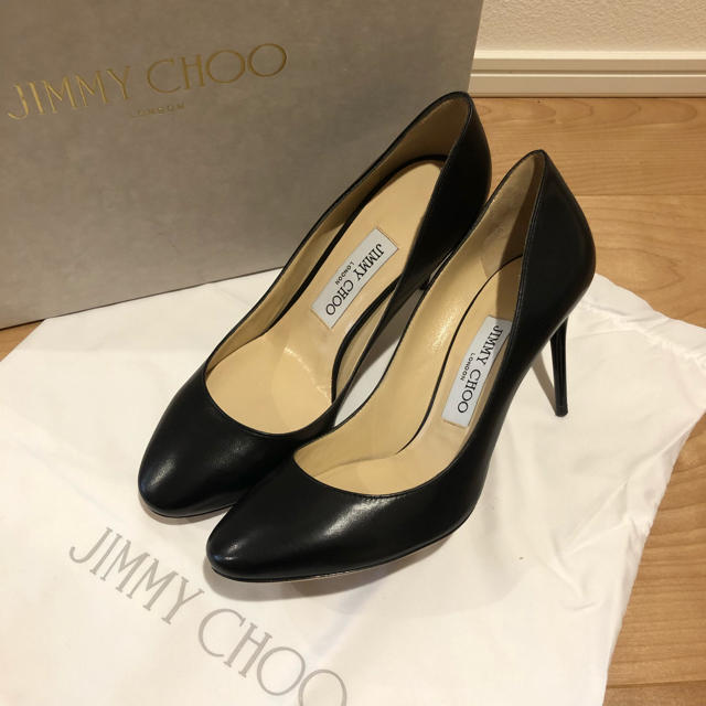 レディース超美品❤️ JIMMY CHOO レザーパンプス 36.5