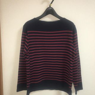 ムジルシリョウヒン(MUJI (無印良品))のMUJI ボーダー 長袖 メンズ(Tシャツ/カットソー(七分/長袖))