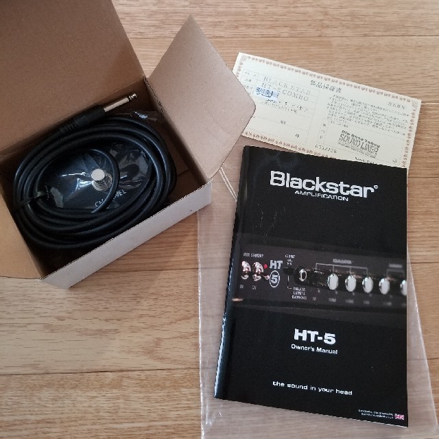 【美品】blackstar　ht-5 combo　 楽器のギター(ギターアンプ)の商品写真