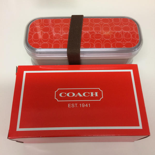 COACH(コーチ)のコーチ  ランチケース  弁当箱 インテリア/住まい/日用品のキッチン/食器(弁当用品)の商品写真