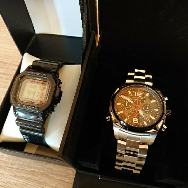 BULOVA 98B227 ＋ G-SHOCK GW-S5600-1JF