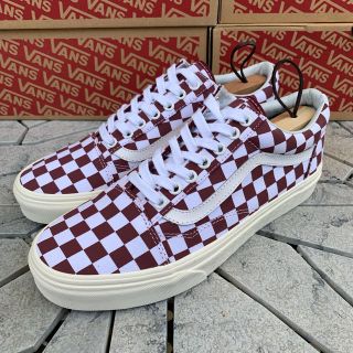 ヴァンズ(VANS)の新品 VANS バンズ オールドスクール チェッカー 27㎝ 送料無料 箱入り(スニーカー)