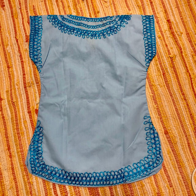 mabe in Morocco 子供用刺繍チュニック キッズ/ベビー/マタニティのキッズ服女の子用(90cm~)(ワンピース)の商品写真