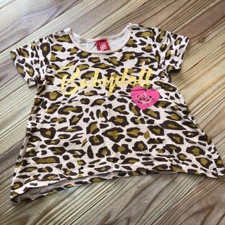 ベビードール(BABYDOLL)のサイズ100 ベビードール ヒョウ柄チュニック(Tシャツ/カットソー)