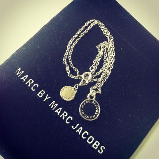 マークジェイコブス(MARC JACOBS)の＊MARC 定番ネックレス ブラック(ネックレス)