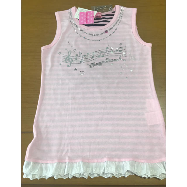 mezzo piano junior(メゾピアノジュニア)のメゾピアノジュニア タンクトップ キッズ/ベビー/マタニティのキッズ服女の子用(90cm~)(Tシャツ/カットソー)の商品写真