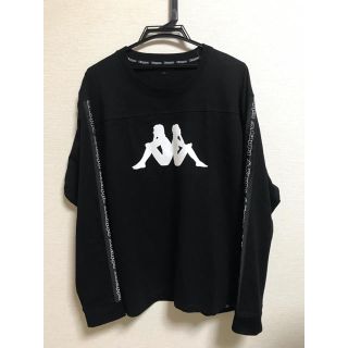 カッパ(Kappa)の新品 Kappa カッパ サイドライン デカロゴ 厚手 長袖ロンT LL XL(Tシャツ/カットソー(七分/長袖))