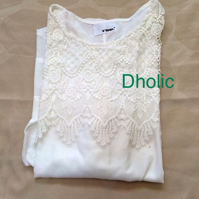 dholic(ディーホリック)の#Dholic レースブラウス レディースのトップス(シャツ/ブラウス(長袖/七分))の商品写真