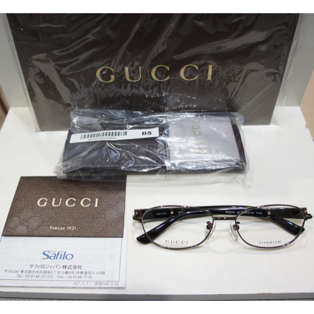Gucci - 新品特価 メガネフレーム 国内正規品 GUCCI グッチの通販 by グラッシー ケース屋's shop GWは定形外について