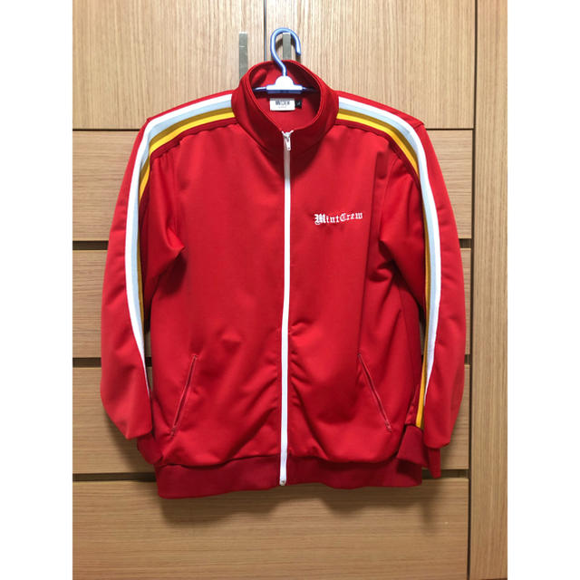 MINT CREW  トラックジャケット RED メンズのトップス(ジャージ)の商品写真