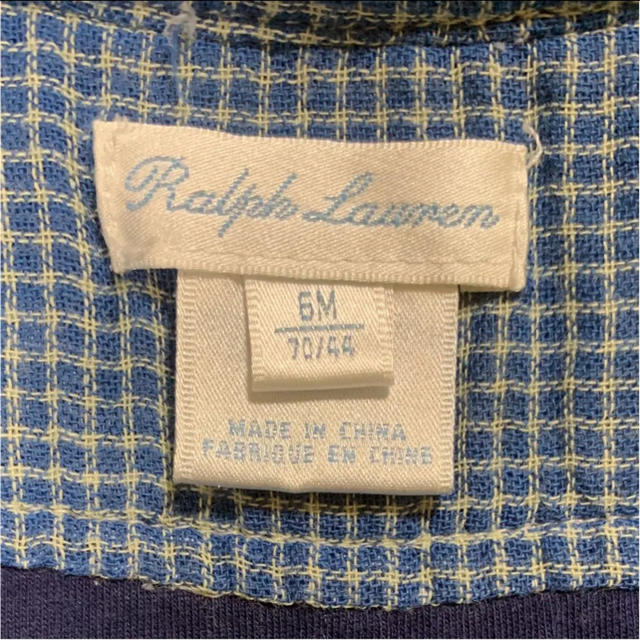 Ralph Lauren(ラルフローレン)のラルフローレン ロンパース 6M キッズ/ベビー/マタニティのベビー服(~85cm)(ロンパース)の商品写真
