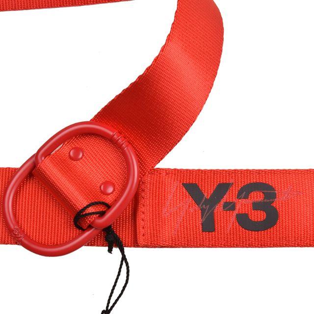 Y-3(ワイスリー)のY-3 ワイスリー レッドベルト LOGO BELT DY0522 L メンズのファッション小物(ベルト)の商品写真