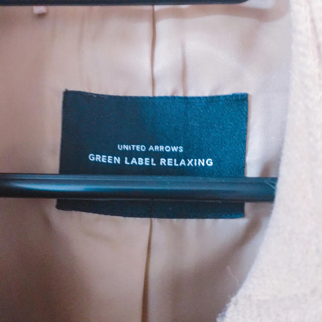 UNITED ARROWS green label relaxing(ユナイテッドアローズグリーンレーベルリラクシング)のグリーンレーベルリラクシングの上品でシンプル★コート レディースのジャケット/アウター(ピーコート)の商品写真