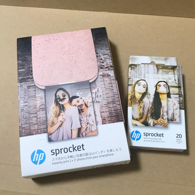 新品未開封 スマホプリンター hp sprocket 在庫処分半額 スマホ