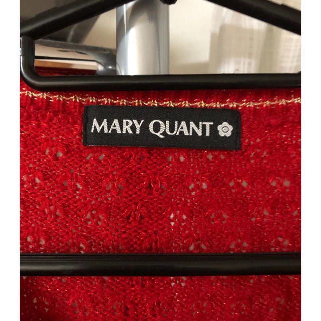 MARY QUANT(マリークワント)のマリークヮントのフラワーボタン♡カーディガン レディースのトップス(カーディガン)の商品写真