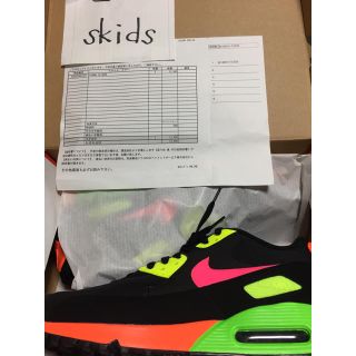 ナイキ(NIKE)のNIKE air max 90 neon 29(スニーカー)