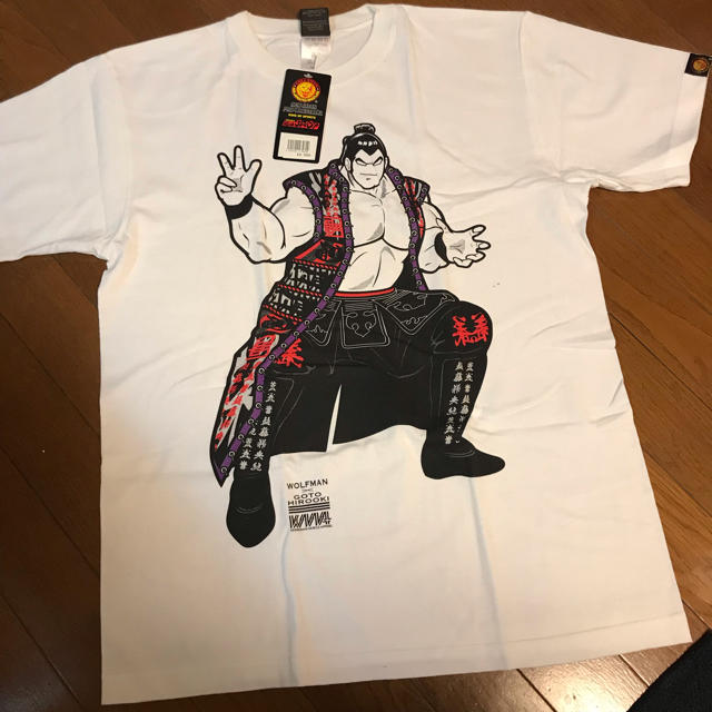 NJPW 後藤洋央紀選手 サイン入Tシャツ 未着用 Lサイズの通販 by ないく