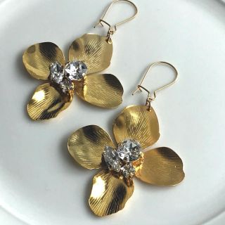 アメリヴィンテージ(Ameri VINTAGE)のイヤリング 再∞販 AJISAI bijou pierce(ピアス)