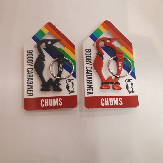 CHUMS(チャムス)のチャムスカラビナ ハンドメイドのアクセサリー(キーホルダー/ストラップ)の商品写真