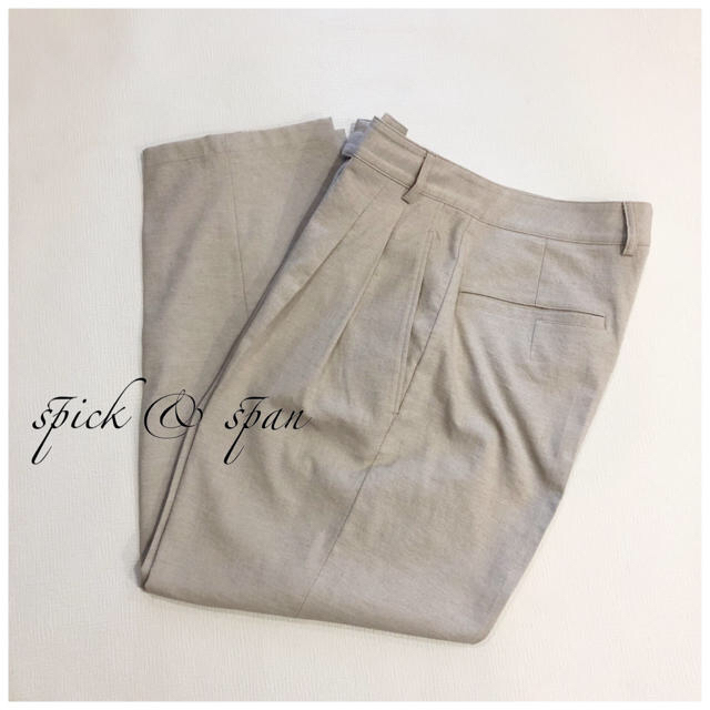 Spick & Span(スピックアンドスパン)のspick&span スピック✳︎ドライオックス スラウチパンツ レディースのパンツ(カジュアルパンツ)の商品写真