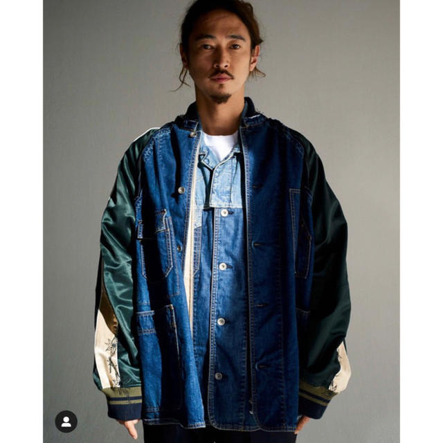 sacai - 最終値下げsacai 19SS 窪塚洋介着用 drwoo デニムスカジャンの ...