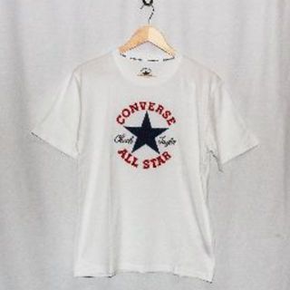 コンバース(CONVERSE)の★送料無料！！新品タグ付き！コンバース 半袖Tシャツ アップリケLL 男女(Tシャツ/カットソー(半袖/袖なし))