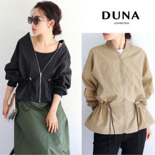 ザラ(ZARA)の完売 美品 DUNA ベネシャンペプラムブルゾン ブルゾン アウター ジャンパー(ブルゾン)