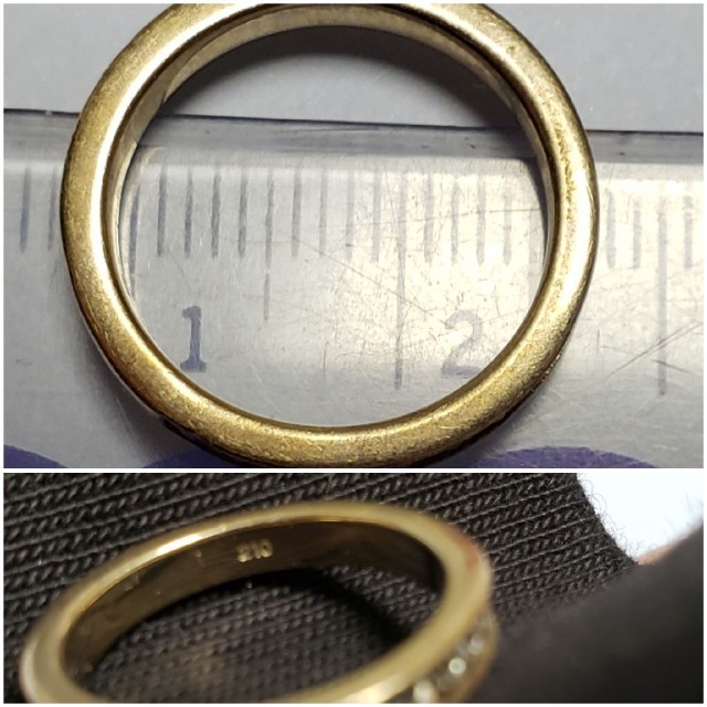 BLOOM(ブルーム)のピンクゴールド×ジルコニア　リングセット レディースのアクセサリー(リング(指輪))の商品写真