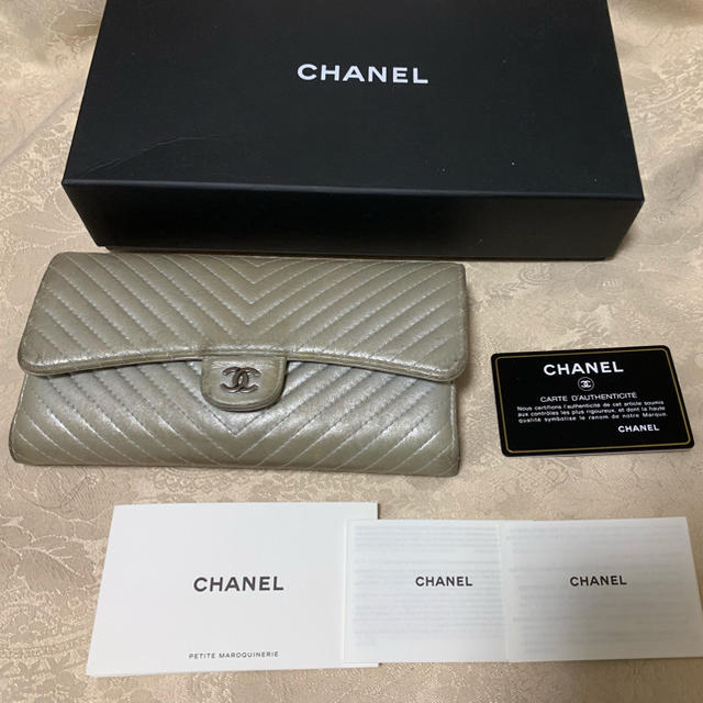 CHANEL(シャネル)のシャネル☆長財布 レディースのファッション小物(財布)の商品写真