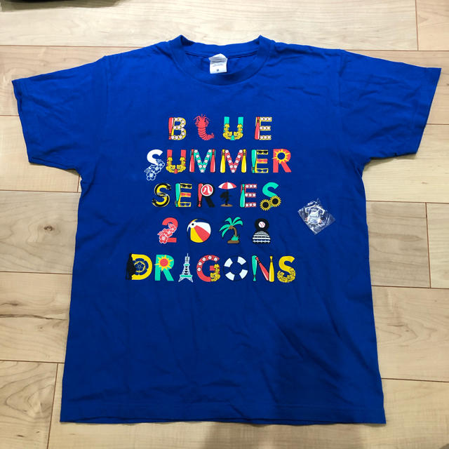 中日ドラゴンズ(チュウニチドラゴンズ)のドラゴンズ ブルーサマーTシャツ  スポーツ/アウトドアの野球(応援グッズ)の商品写真