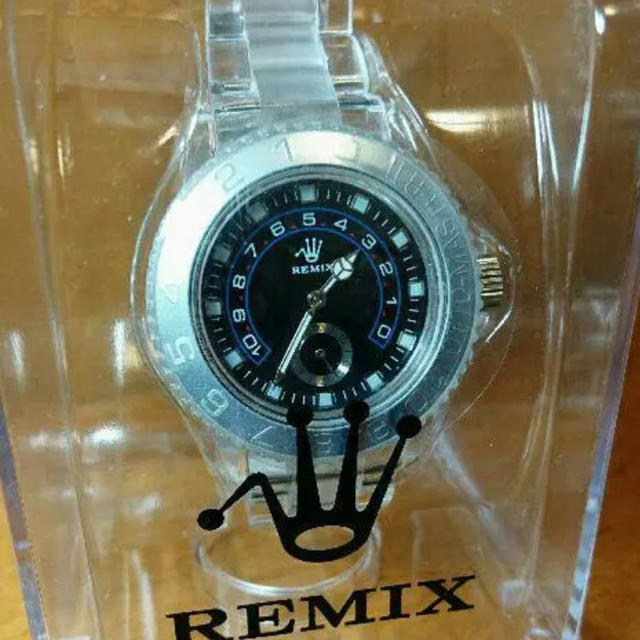 専用 REMIX 腕時計 サブマリーナ 風 黒文字盤 王冠 新品 腕時計